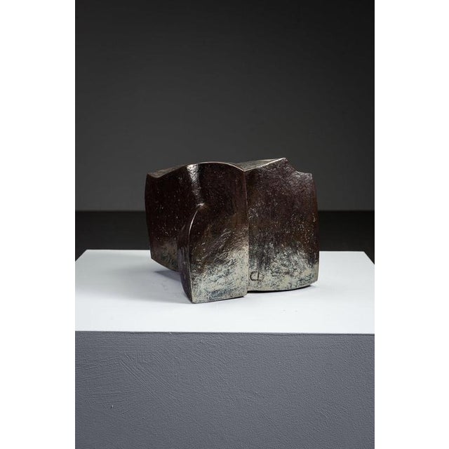 Sculpture Materials Cor Dam, Abstract Sculpture, Late 20th Century, Clay For Sale - Image 7 of 12