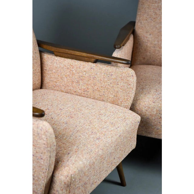 1950s Set of Mid-Century Modern Danish Lounge Chairs, 1950s For Sale - Image 5 of 11