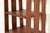 Wood Stickley Brothers Mission Oak Arts & Crafts Slatted Bookcase or Magazine Rack, Circa 1910 For Sale - Image 7 of 11