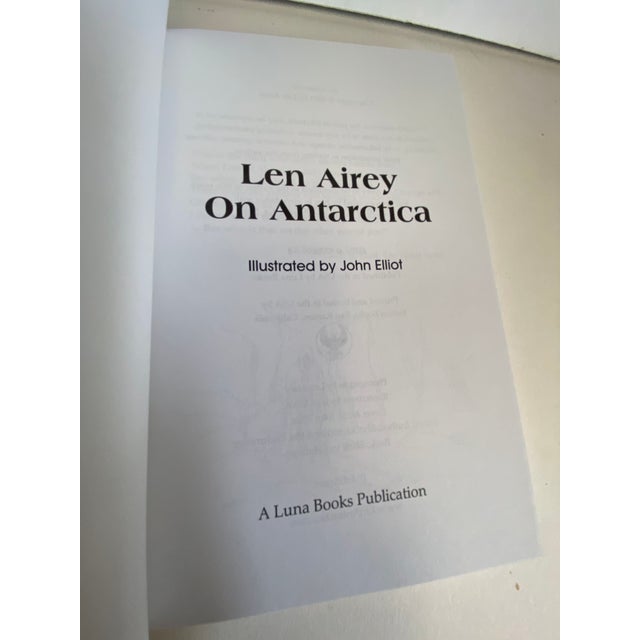 2000 - 2009 On Antarctica Illustrated by Listed Artist John Elliot, Opa For Sale - Image 5 of 11