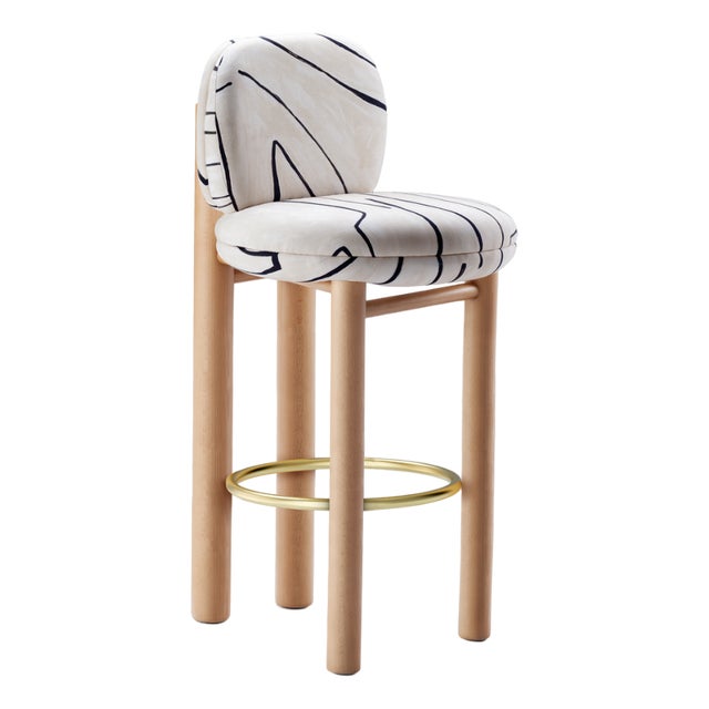 Aimi Bar Chair by Dooq Details For Sale