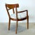 Brown American of Martinsville "Dania Ii" or "Dania 2" Set of 5 Walnut & Rosewood Dining Chairs Designed by Merton Gershun For Sale - Image 8 of 12