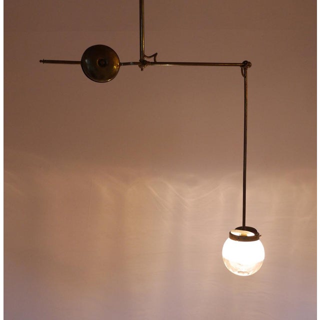 Metal Adjustable Brass Dentist Lamp from Bland, UK, 1940s For Sale - Image 7 of 18