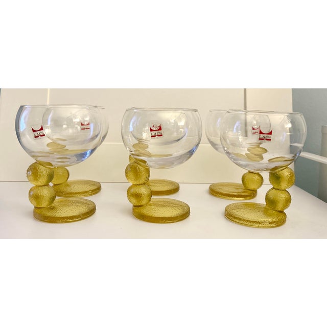 Vintage Lacs Italian Glasses, Joe Colombo Style For Sale In New York - Image 6 of 15