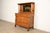 R. J. Horner & Co. Antique American Empire Tiger Oak Sideboard With Mirrored Backsplash, Circa 1900 For Sale - Image 4 of 15