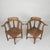 Vintage Corner Chairs in Teak, 1980s, Set of 2 For Sale - Image 14 of 18
