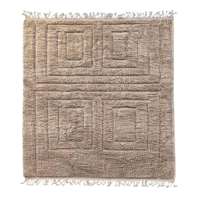 Modern Moroccan Mrirt Rug For Sale