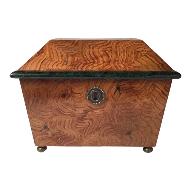 Mid 20th Century Paint Decorated High Box For Sale