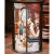 18th Century Italian Painted Corner Cabinet With Biblical Court Scene For Sale In Dallas - Image 6 of 10