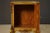 Antique Louis XVI French Provincial Figured Maple Cabinet Nightstands, C. 1920s For Sale - Image 9 of 17