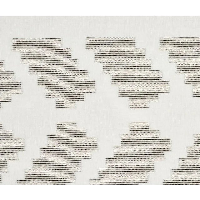 Sample - Schumacher Adia Sheer Fabric in Mica For Sale