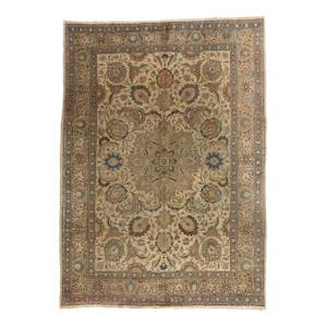 Antique Persian Tabriz Rug - 08'08 X 11'11