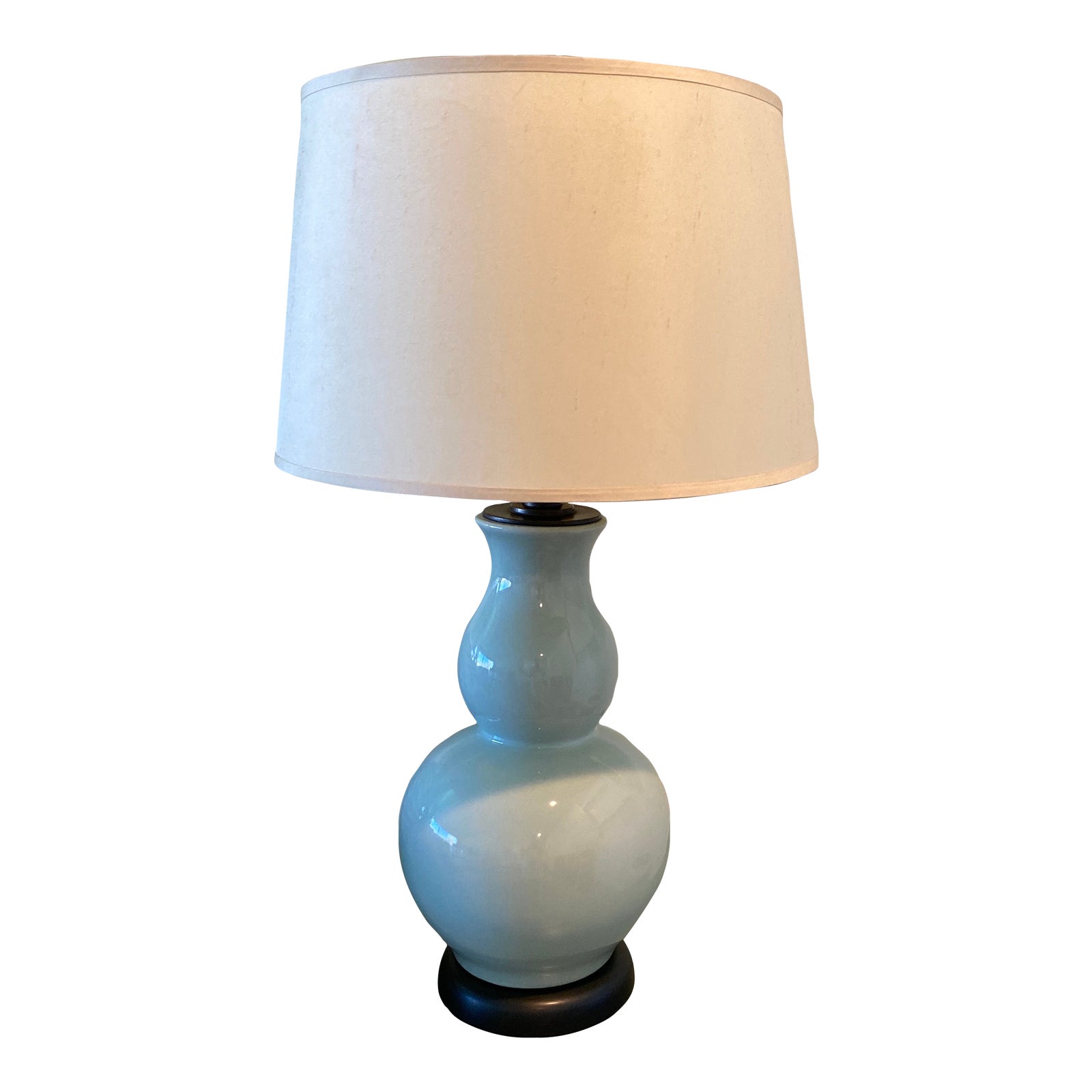 Pottery Barn【小サイズ43.2cm】Bennett Recycled Glass Lamp Bennett Recycled Glass Table Lamp (22