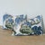 Traditional Thibaut Asian Scenic Blue & Green Lumbar Pillows - Set of 2 For Sale - Image 3 of 6