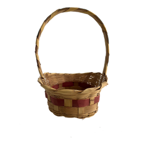 Small Vintage Woven Easter Basket
