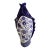 Chinoiserie Fish Vase Porcelain Blue White 17"h X 8"w Nautical Beach Ocean Sea For Sale