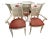 100% Made in Italy by Famous Caspani Tino Vintage Arm Chairs Hand Crafted and Painted . For Sale