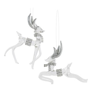 Deer Ornament Set (Set of 6 For Sale