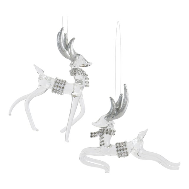 Deer Ornament Set (Set of 6 For Sale