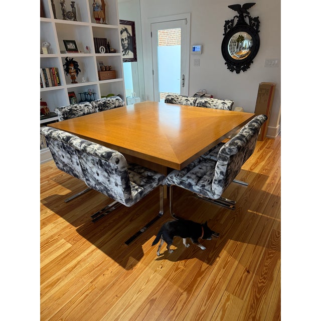 Square Custom Dining Table For Sale - Image 15 of 15