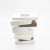 Modern Sculptural Vase in Mother of Pearl With Brass Details by Kifu Paris For Sale In Los Angeles - Image 6 of 7