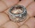 Authentic Roberto Coin Granada Natural 0.32Ct Diamond 18k White Gold Wide Band Ring, Size 6.5 For Sale - Image 11 of 16