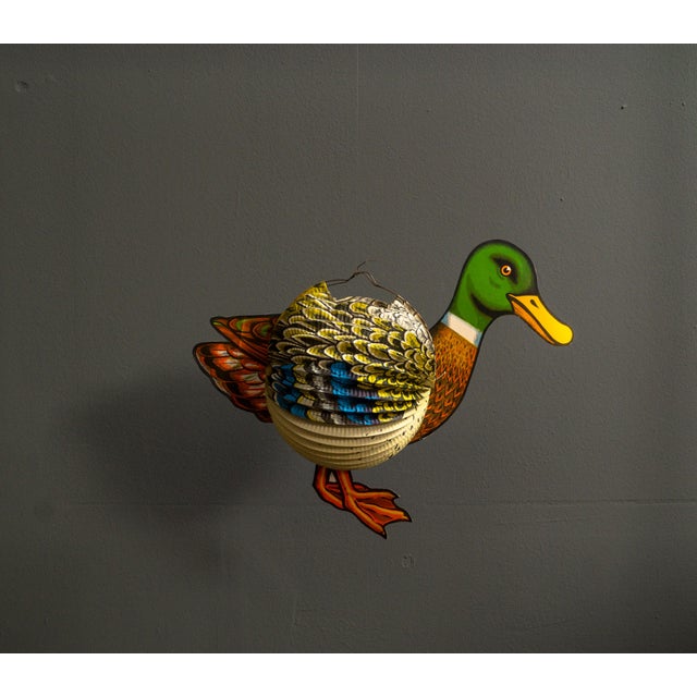 Paper Duck Lantern, West Germany, 1960s For Sale - Image 12 of 14