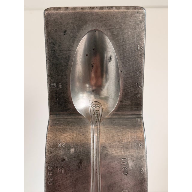 Dark Gray Industrial Mould for Spoon, French For Sale - Image 8 of 8