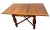 Early 20th Century English Tudor Expansion Table Turned Baluster Legs Quarter Sawn Oak, X-Stretcher 1a For Sale - Image 4 of 16
