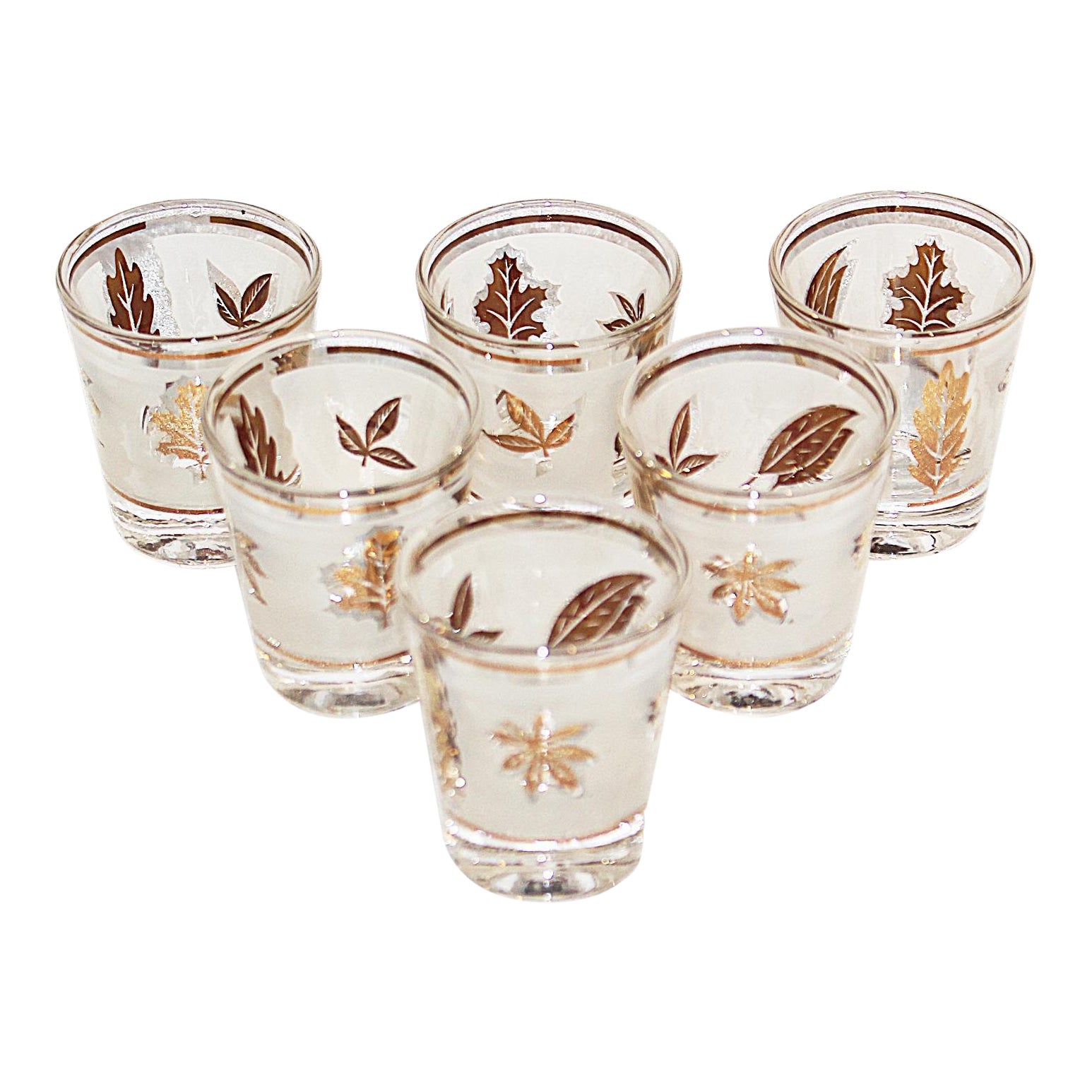 Midcentury Modern Libbey Shot Glasses, Set of 6 Chairish