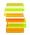 Neon Green Studio Superego "Disallineata" Coffee Table For Sale - Image 8 of 9