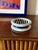Black and white marble inlays ashtray Casigliani Italy, 1970s 16 diam. x 6 cm h Conditions: very good consistent with age...