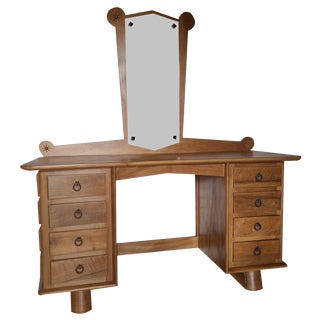 Dressing Table with Mirror, 1970s For Sale