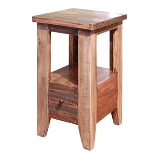 Bayshore 1 Drawer Side Table For Sale