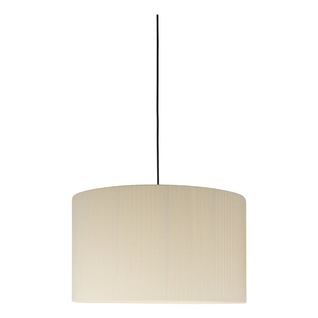 Natural Sísísí Cilíndricas GT2 Pendant Lamp by Santa & Cole For Sale