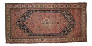 Early 20th Century Antique Persian Malayer Rug - 6′6″ × 13′9″
