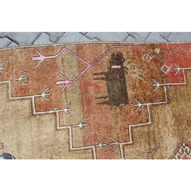 Vintage Turkish Anatolian Area Rug - 60"x130.5" For Sale - Image 11 of 13