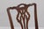 Brown Set of 6 Statton Cherry Dining Chairs For Sale - Image 8 of 13