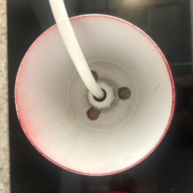 Red Pendants by Svend Aage Holm Sørensen for Holm Sørensen & Co, 1960s, Set of 2 For Sale - Image 11 of 14