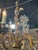 Vintage French Bagues Crystal Flower Chandelier For Sale In Dallas - Image 6 of 8
