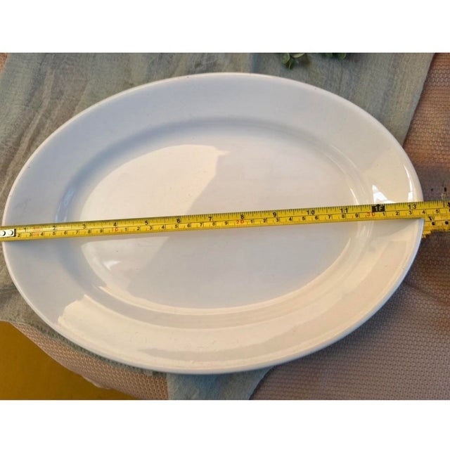 English Antique English Ironstone Platter – C. 1866–1872 For Sale - Image 3 of 5