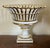 American Antique 19th Century Old Paris Porcelain Gilt Reticulated Pedestal Basket or Corbeille For Sale - Image 3 of 12