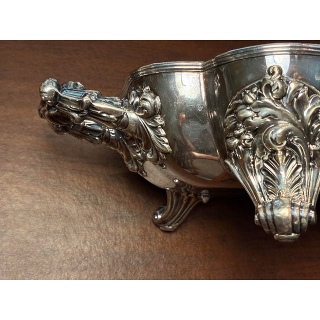 Antique English Silver-Plate Four Piece Entre’e Servers, Sheffield For Sale - Image 9 of 11