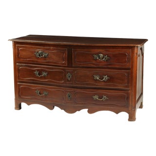 Huge Antique 18th C French Provincial Louis XV Commode For Sale