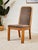Brown Oak 1970s Dining Chairs For Sale In Los Angeles - Image 6 of 11
