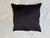 Pillow made with wool pile genuine hand made antique rug fragment-Poly fill with fabric backing sewn closure-