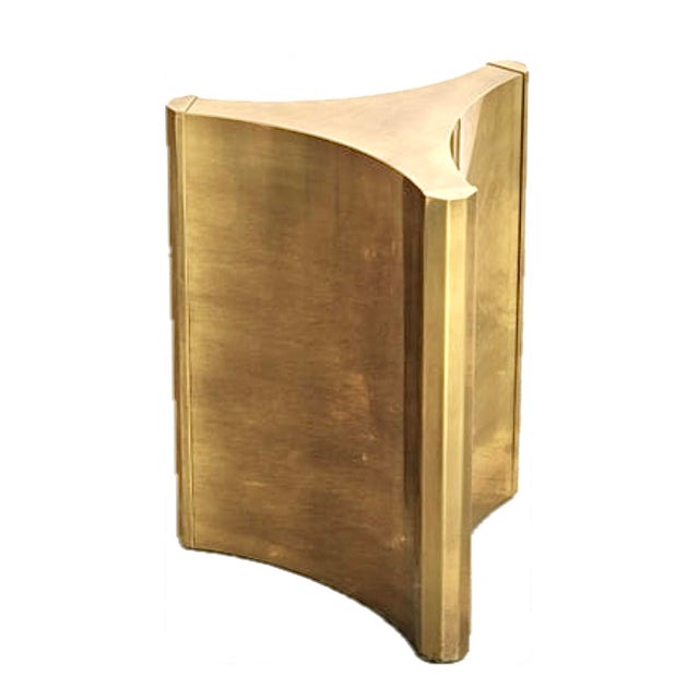 Vintage Mastercraft Brass "Trilobi" Table For Sale In Tampa - Image 6 of 8