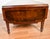1930s Weiman English Regency Flame Mahogany Inlay Leather Top Drop Leaf Coffee Table For Sale - Image 10 of 18