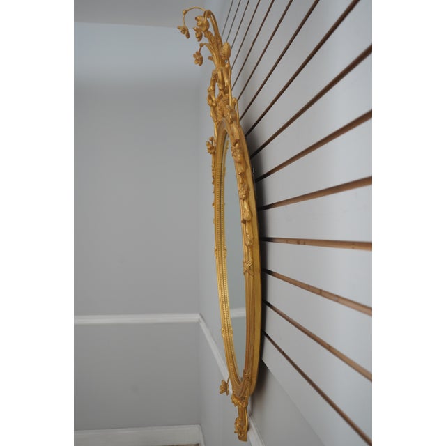 Age: Approx: 30 Years Old Details: Adams Style ‘Crowned Oval Design’ Beveled Glass Quality Construction Traditional Style...