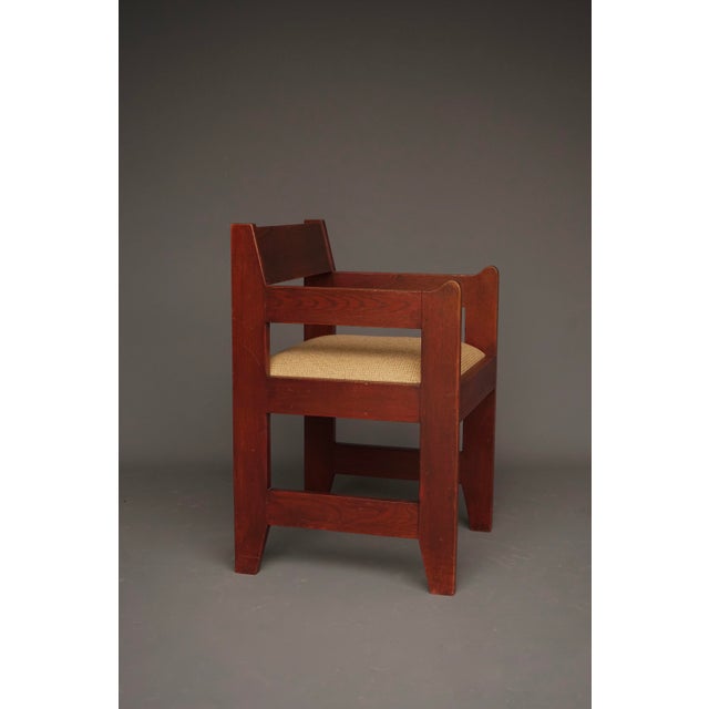 Art Deco Modernist Dutch Chair, 1920s For Sale - Image 12 of 12